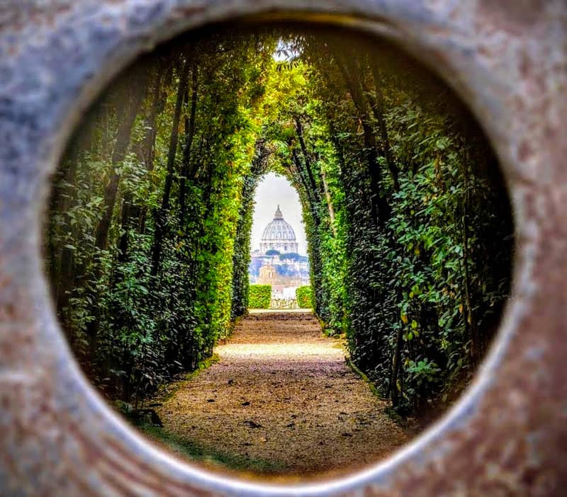 Rome Keyhole Aventine